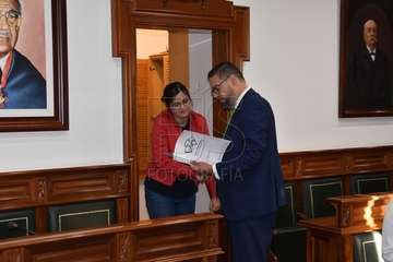 Imágenes del Pleno ordinario de diciembre del Ayuntamiento de Telde (Foto Francisco Javier Santana)